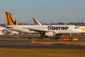 Tiger Airways Airbus A320-200 VH-VNG at Kingsford Smith