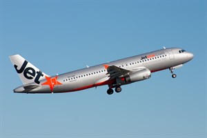 Jetstar Airways Airbus A320-200 VH-VQU at Kingsford Smith