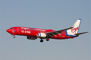 Virgin Blue Airlines Boeing 737-800 VH-VOB at Kingsford Smith