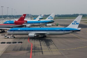 KLM Boeing 767-300ER PH-BZB at Schiphol