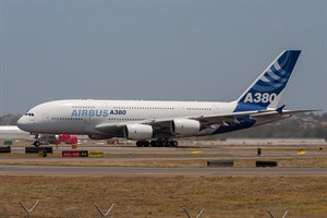 Airbus Airbus A380-800 F-WXXL at Kingsford Smith