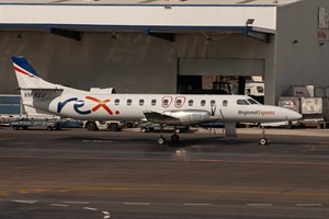 Australiawide/Rex Fairchild Metro 23 VH-KEU at Kingsford Smith