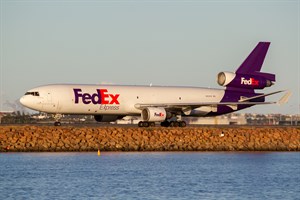 Federal Express McDonnell Douglas MD11F N603FE at Kingsford Smith