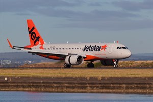 Jetstar Airways Airbus A320NEO-200 VH-A5B at Kingsford Smith