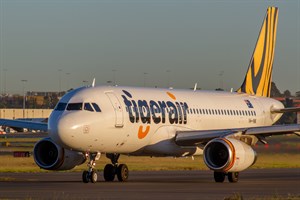 Tiger Airways Airbus A320-200 VH-VNK at Kingsford Smith