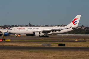 China Eastern Airlines Airbus A330-200 B-5941 at Kingsford Smith