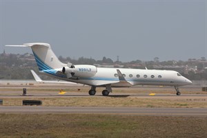 Interlease Aviation Corporation Gulfstream G-V N991LF at Kingsford Smith