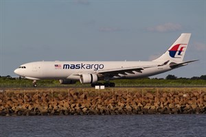 Malaysian Airlines Airbus A330-200F 9M-MUB at Kingsford Smith