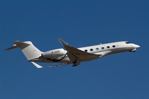unk owner Gulfstream G650 B-3325 at Kingsford Smith