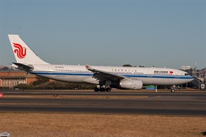 Air China Airbus A330-200 B-6533 at Kingsford Smith