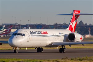 QantasLINK Boeing 717-200 VH-NXJ at Kingsford Smith