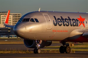 Jetstar Airways Airbus A320-200 VH-XSJ at Kingsford Smith