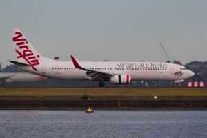 Virgin Australia Airlines Boeing 737-800 VH-VUX at Kingsford Smith