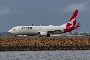 Qantas Boeing 737-800 VH-XZG at Kingsford Smith