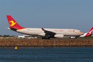 Tianjin Airlines Airbus A330-200 B-8776 at Kingsford Smith