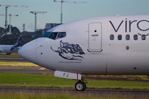 Virgin Australia Airlines Boeing 737-800 VH-YFJ at Kingsford Smith