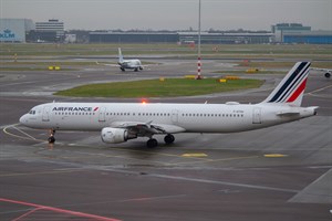 Air France Airbus A321-200 F-GTAU at Schiphol