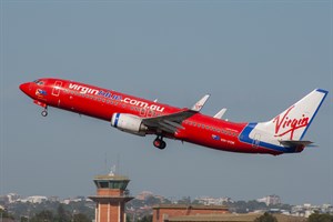 Virgin Blue Airlines Boeing 737-800 VH-VOK at Kingsford Smith