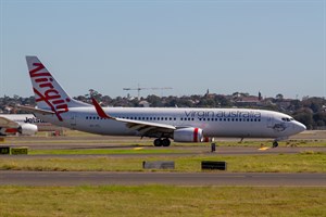 Virgin Australia Airlines Boeing 737-800 VH-YFL at Kingsford Smith
