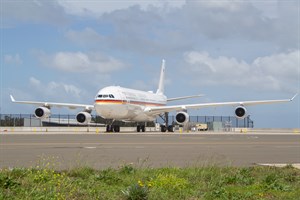 German Air Force Airbus A340-300 1602 at Kingsford Smith