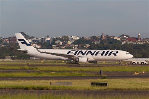 Finnair Airbus A330-300 OH-LTS at Kingsford Smith