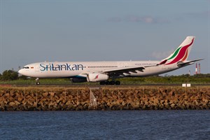 SriLankan Airlines Airbus A330-300 4R-ALL at Kingsford Smith