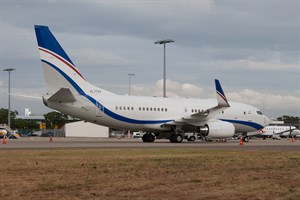 Hyundai Motors Boeing 737-700 HL7787 at Kingsford Smith