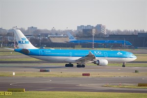 KLM Airbus A330-300 PH-AKD at Schiphol