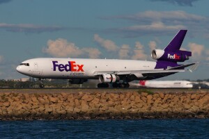 Federal Express McDonnell Douglas MD11F N621FE at Kingsford Smith
