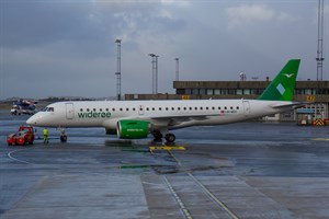 Wideroe Embraer E190-E2 LN-WEC at Flesland