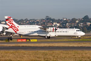Virgin Australia Airlines ATR ATR72-200A VH-FVM at Kingsford Smith