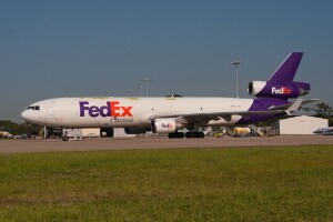 Federal Express McDonnell Douglas MD11F N616FE at Kingsford Smith