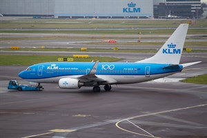 KLM Boeing 737-700 PH-BGK at Schiphol