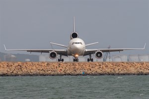 UPS McDonnell Douglas MD11 N258UP at Kingsford Smith