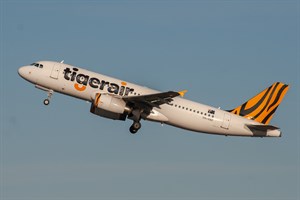 Tiger Airways Airbus A320-200 VH-VND at Kingsford Smith