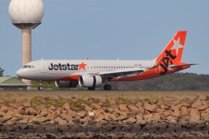 Jetstar Airways Airbus A320NEO-200 VH-A5C at Kingsford Smith