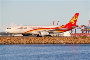 Hong Kong Airlines Airbus A330-300 B-LNQ at Kingsford Smith