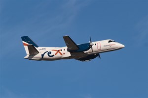 Rex Airlines Saab 340B VH-ZXS at Kingsford Smith