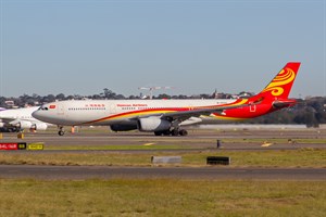 Hainan Airlines Airbus A330-300 B-6520 at Kingsford Smith