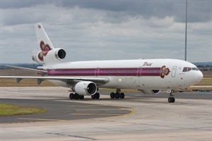 Thai Airways McDonnell Douglas MD11 HS-TMG at Tullamarine