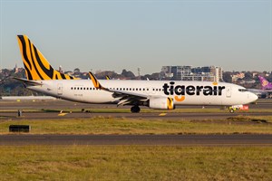 Tiger AW Australia Boeing 737-800 VH-VUB at Kingsford Smith