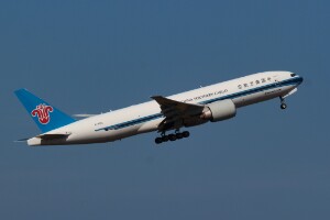 China Southern Cargo Boeing 777-200F B-2042 at Kingsford Smith