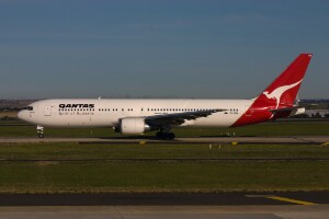 Qantas Boeing 767-300ER VH-OGM at Tullamarine
