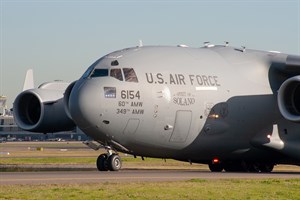 USAF Boeing C-17A 06-6154 at Kingsford Smith