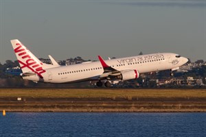 Virgin Australia Airlines Boeing 737-800 VH-VUT at Kingsford Smith