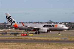 Jetstar Airways Airbus A320-200 VH-VFP at Kingsford Smith