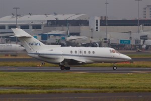 Seletar Jet Charter (Pty) British Aerospace HS125-800XPi VH-OTK at Kingsford Smith