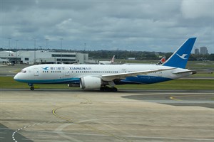 Xiamen Airlines Boeing 787-800 B-2768 at Kingsford Smith