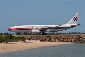 China Eastern Airlines Airbus A330-200 B-6543 at Kingsford Smith