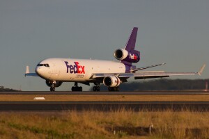 Federal Express McDonnell Douglas MD11F N618FE at Kingsford Smith